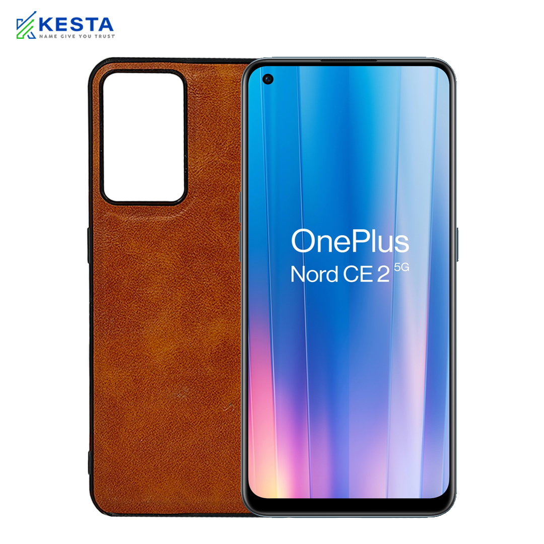 Oneplus CE2 Cover - Brave Brown Leather Case (Waterproof & Dustproof)